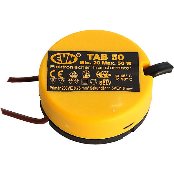 EVN-Lichttechnik Trafo 20-50W H18mm D48mm TAB 50